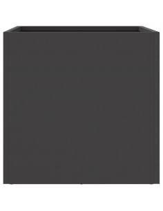 Fioriera Nera 32x30x29 cm in Acciaio 2