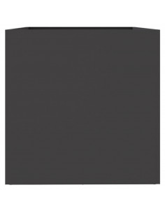 Fioriera Nera 62x40x39 cm in Acciaio Laminato a Freddo 2