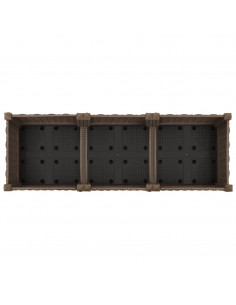 Fioriera Rialzata 120x40x23 cm in Polipropilene 2