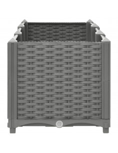 Fioriera Rialzata 120x40x38 cm in Polipropilene 2