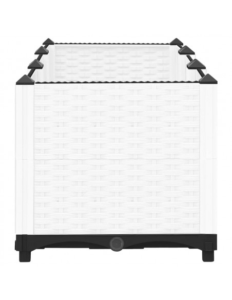 Fioriera Rialzata 120x40x38 cm in Polipropilene
