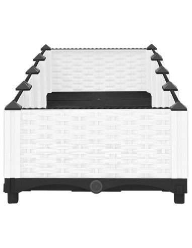 Fioriera Rialzata 160x40x23 cm in Polipropilene