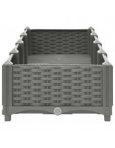 Fioriera Rialzata 160x40x23 cm in Polipropilene