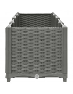 Fioriera Rialzata 160x40x38 cm in Polipropilene