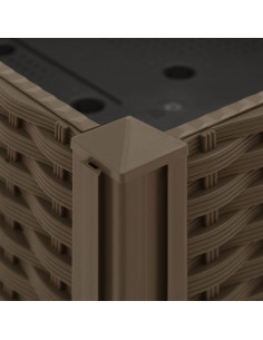 Fioriera Rialzata 40x40x23 cm in Polipropilene 2