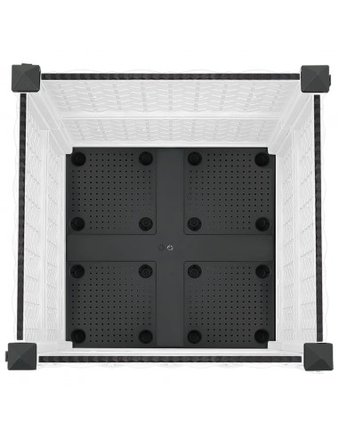 Fioriera Rialzata 40x40x38 cm in Polipropilene