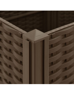 Fioriera Rialzata 40x40x38 cm in Polipropilene 2