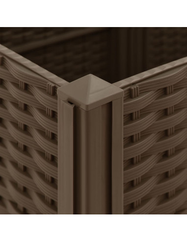 Fioriera Rialzata 40x40x38 cm in Polipropilene