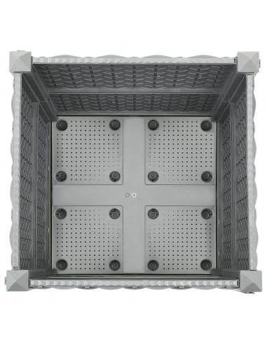 Fioriera Rialzata 40x40x38 cm in Polipropilene