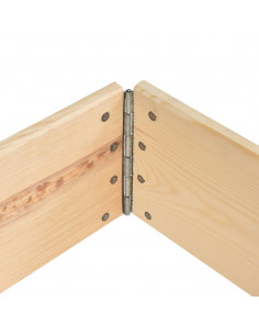 Fioriera Rialzata 60x80 cm in Legno Massello di Pino 2