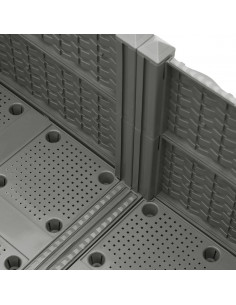 Fioriera Rialzata 80x80x38 cm in Polipropilene 2