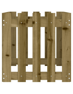 Fioriera Rialzata da Giardino 100x50x50 cm in Pino Impregnato