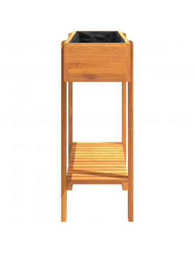 Fioriera Rialzata da Giardino 90x30x75 cm Legno Massello Acacia
