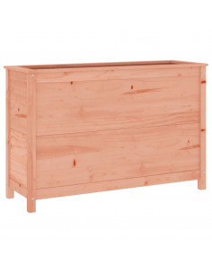 Fioriera Rialzata Giardino 119,5x40x78cm Legno Massello Douglas 2