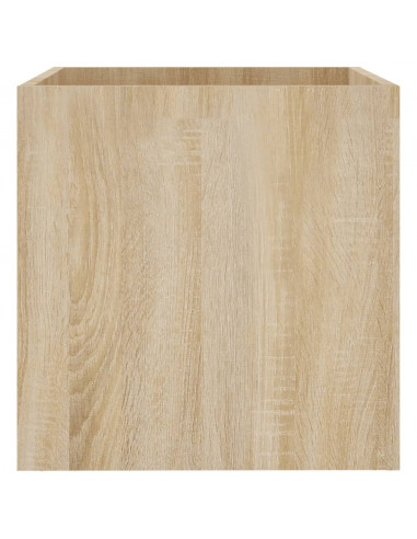 Fioriera Rovere Sonoma 40x40x40 cm in Legno Multistrato