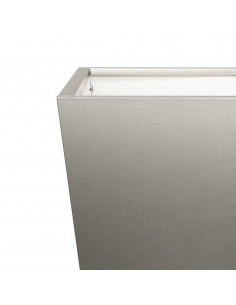 Fioriere da Giardino 2 pz 40x40x40 cm in Acciaio Corten