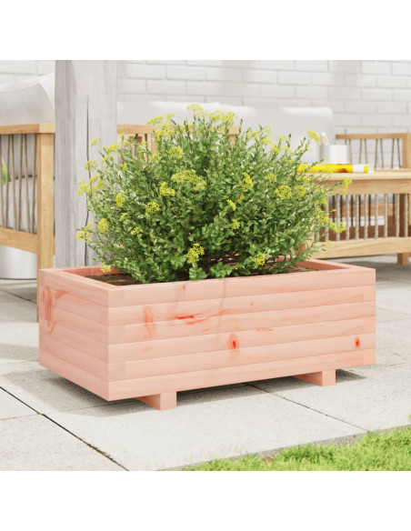 Fioriera da Giardino 70x40x26,5 cm in Legno Massello di Douglas