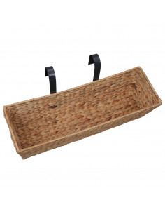 Fioriere da Giardino 2 pz in Giacinto Intrecciato 2