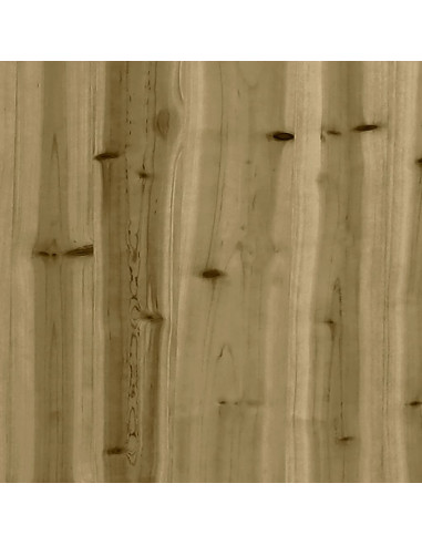 Fioriere da Giardino 2 pz in Legno di Pino Impregnato