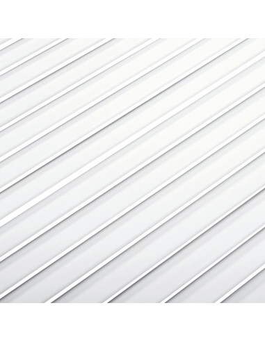 Ante a Lamelle 4 pz Bianche 99,3x49,4 cm in Legno di Pino
