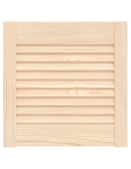 Anta con Design a Lamelle 39,5x39,4 cm in Legno di Pino