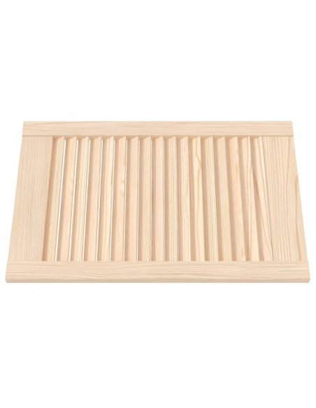 Ante con Design a Lamelle 4 pz 61,5x39,4 cm in Legno di Pino