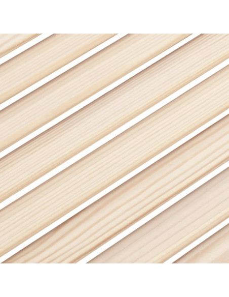 Ante con Design a Lamelle 4 pz 61,5x39,4 cm in Legno di Pino