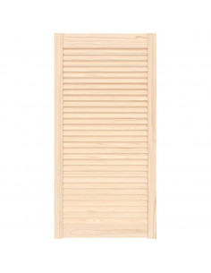 Anta con Design a Lamelle 99,3x49,4 cm in Legno di Pino 2