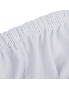 Fodera Elasticizzata Divano 4 Posti in Jersey Poliestere Bianco 2