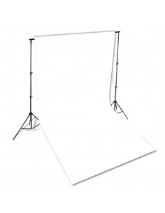 Fondale in Cotone Bianco 600x300 cm