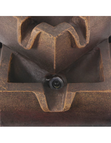 Fontana da Interni con Luce a LED in Poliresina