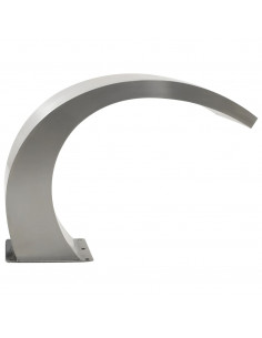 Fontana per Piscina con LED in Acciaio Inox 30x60x45 cm