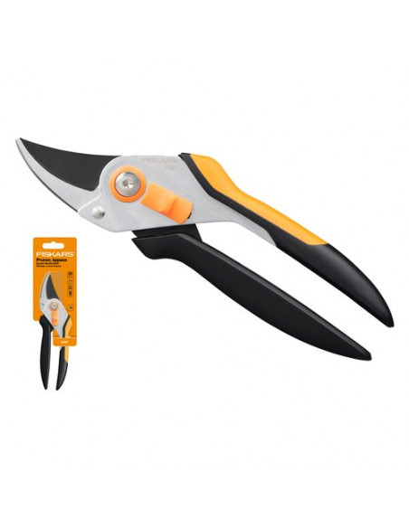 Forbice potatura Fiskars 1057163 SOLID P331 Bypass Siver e Nero e Aran