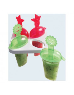 Forma ghiaccio Snips 20570 4 ghiaccioli mangia e bevi Assortito