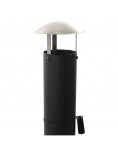 Forno Pizza Esterno a Carbonella con Pietra Refrattaria 2