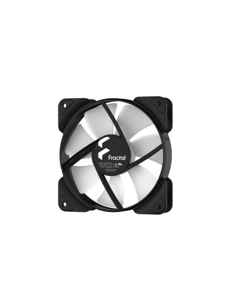 FRACTAL VENTOLINA CASE ASPECT 12 RGB PWM BLACK FRAME 3-PACK