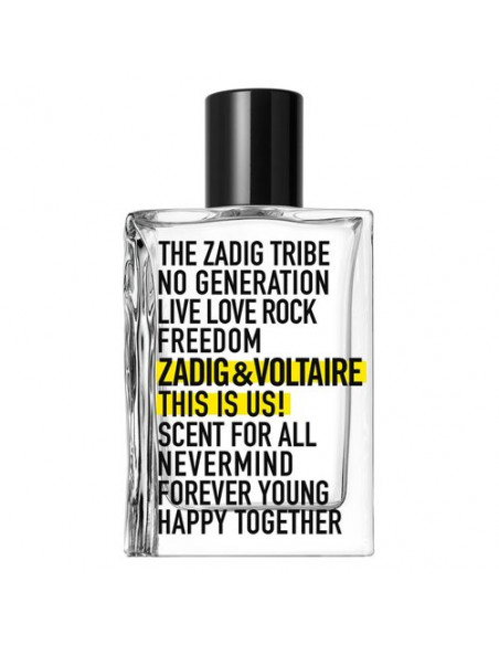 Fragranza unisex Zadig & Voltaire This Is Us! Eau De Toilette 100 Ml