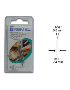 Fresa miniutensile Dremel 26150108JA 108