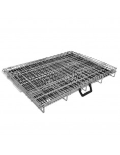 Gabbia di Trasporto Pieghevole per Cani L