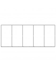 Gabbia per Cani da Esterno in Acciaio 9,22 m² 2