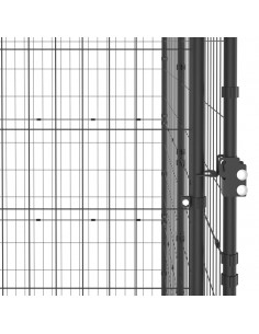 Gabbia per Cani da Esterno in Acciaio 9,68 m² 2