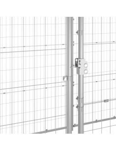 Gabbia per Cani da Esterno in Acciaio Zincato 21,78m² 2