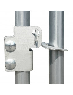 Gabbia per Polli da Esterno 2,75x6x1,92m in Acciaio Zincato