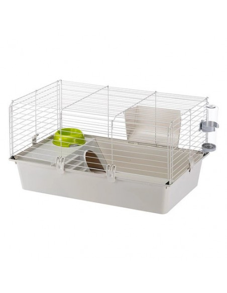 Gabbia roditori Ferplast 57054070 Cavie 80 Bianco Bianco