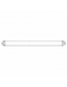 Gabbione con Letto Rialzato in Acciaio Zincato 610x50x100 cm