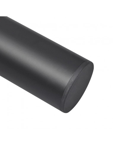 Gambe Telescopiche per Tavolo 2 pz Nere 710 mm-1100 mm