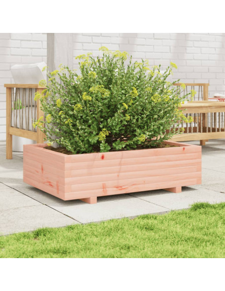 Fioriera da Giardino 90x60x26,5 cm in Legno Massello di Douglas