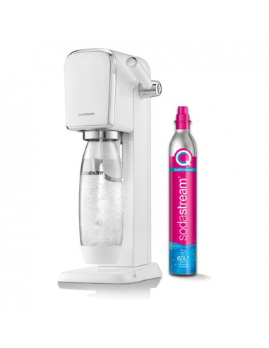 Gasatore Sodastream 1013511410 ART Starter Kit White White