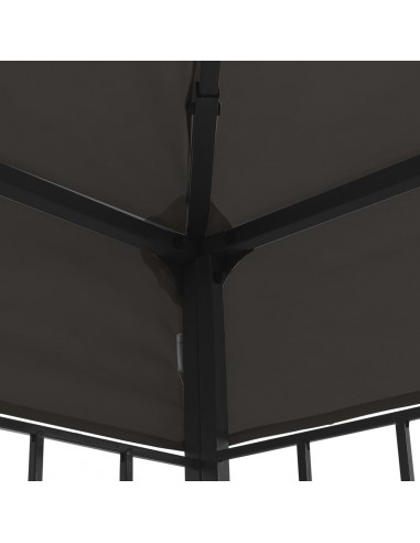 Gazebo 3x3 m Antracite