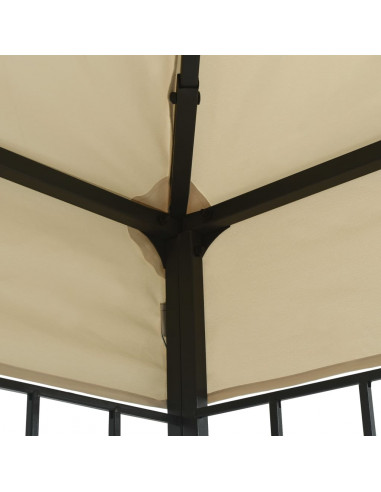 Gazebo 3x4 m Crema